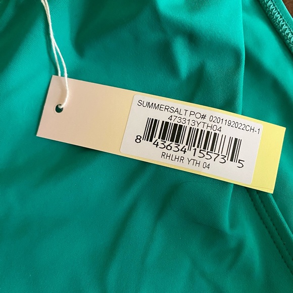 High rise Summer Salt Turquoise Bikini - Picture 3 of 5